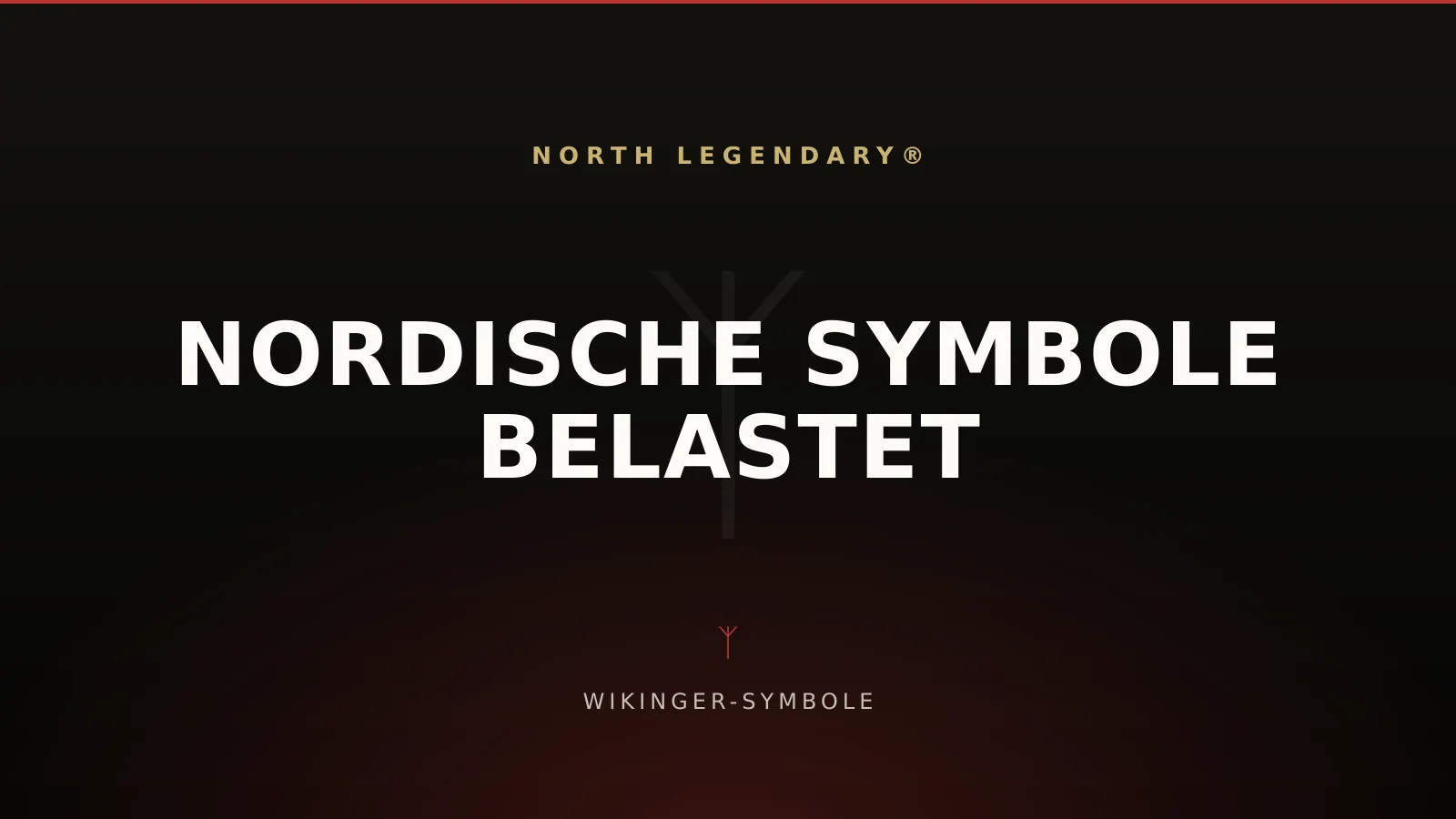 Nordische Symbole nebeneinander in Stein und Holz geritzt, links durchgestrichene belastete Zeichen, rechts klar erkennbarer Valknut und Vegvisir im seitlichen Licht