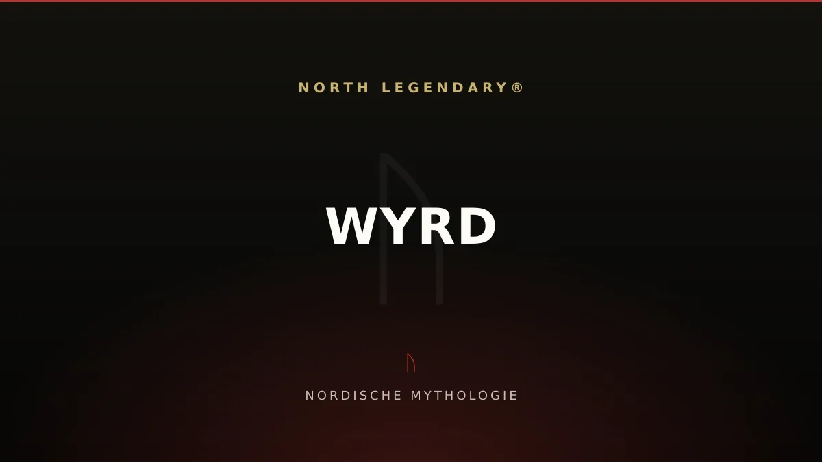 Die drei Nornen Urd, Verdandi und Skuld weben am Brunnen Urd unter der Weltenesche Yggdrasil das Schicksal