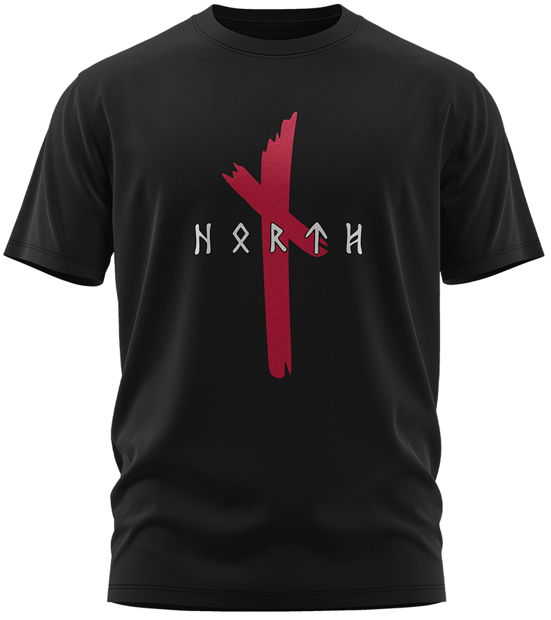 Original North Runen Nautiz – T-Shirt für Herren – North Legendary®